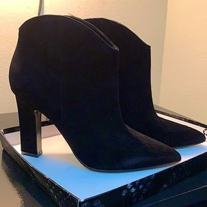 Marc Fisher Black Heeled Bootie